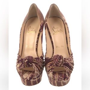 Christian Louboutin "Jenny pump" size 7.5 great  condition